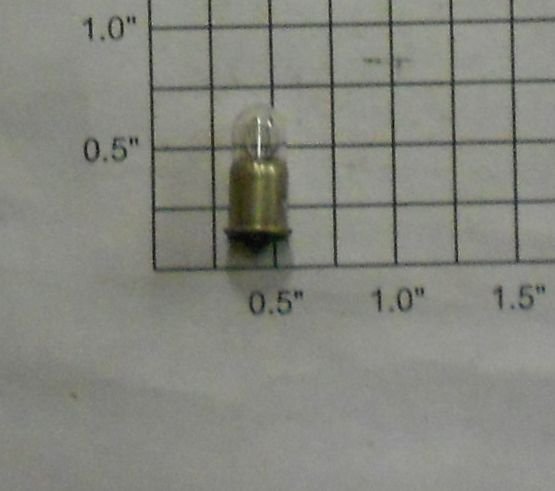Acme 327 28 Volt Midget Flange Clear Light Bulb