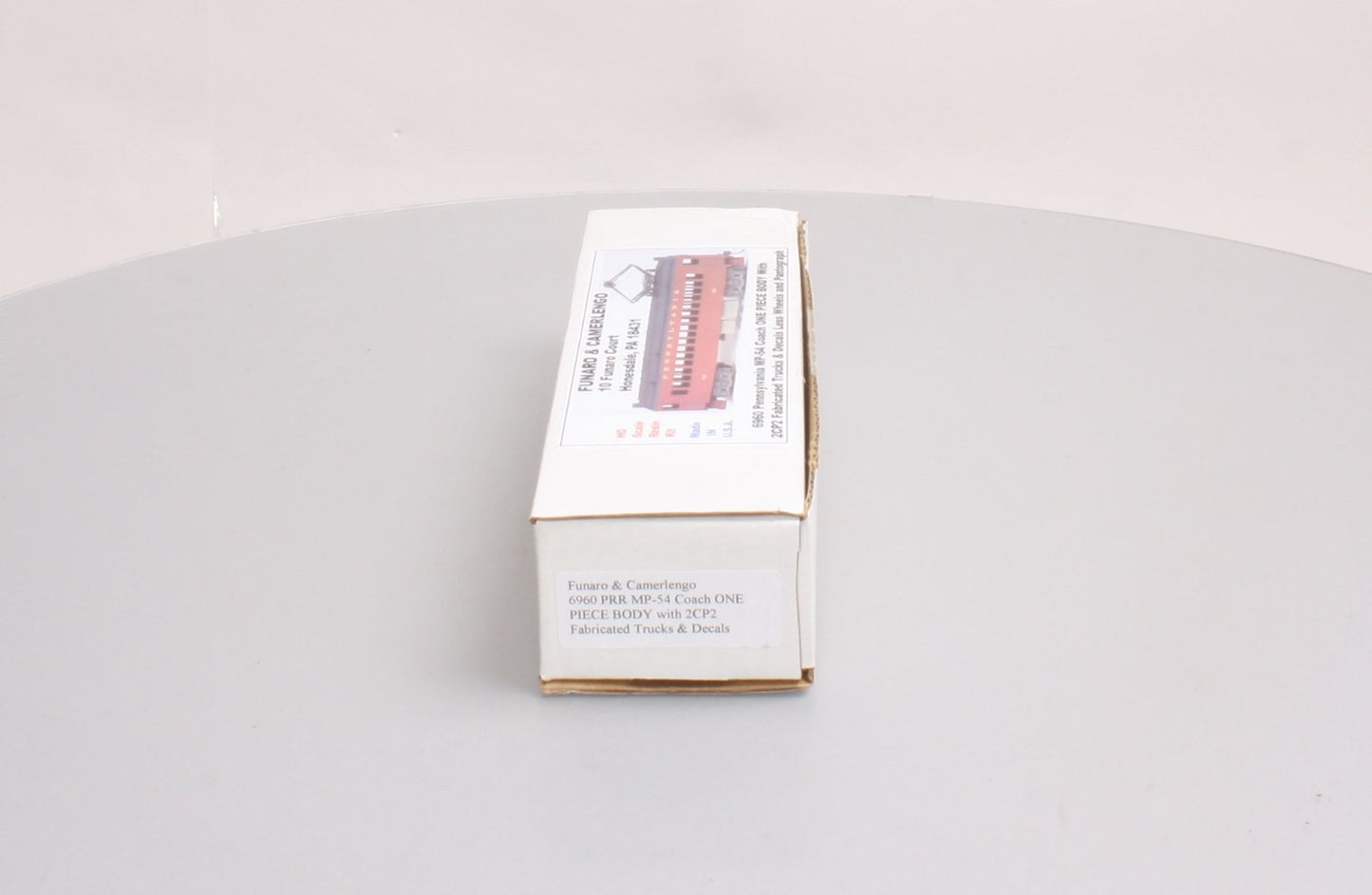 Funaro & Camerlengo 6960 HO Pennsylvania Railroad MP-54 Coach Car Kit