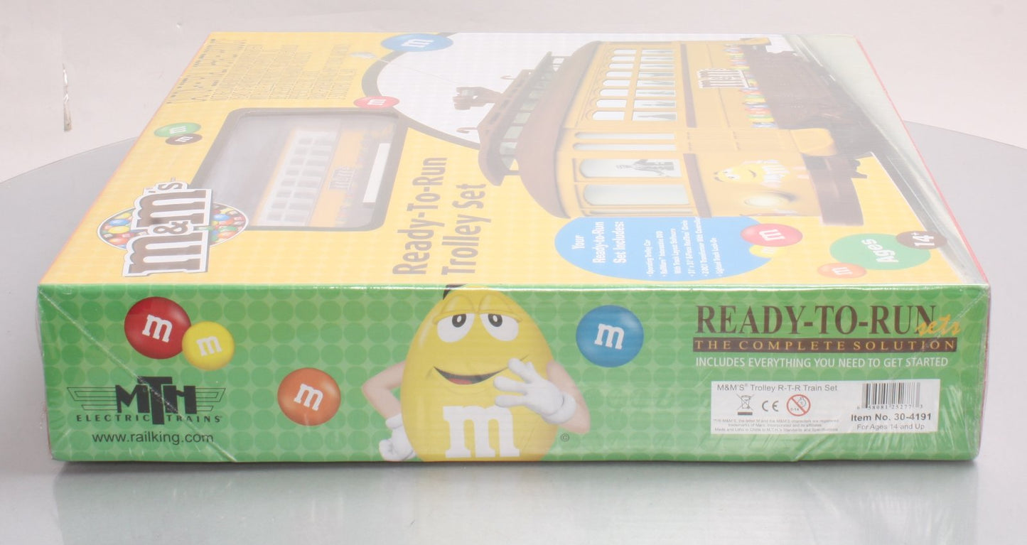 MTH 30-4191 MARS - M&M'Sr RailKing Trolley O Gauge Train Set