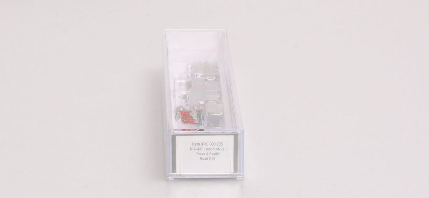 Atlas 40000735 N Scale Texas & Pacific 4-4-0 Steam Locomotive #55
