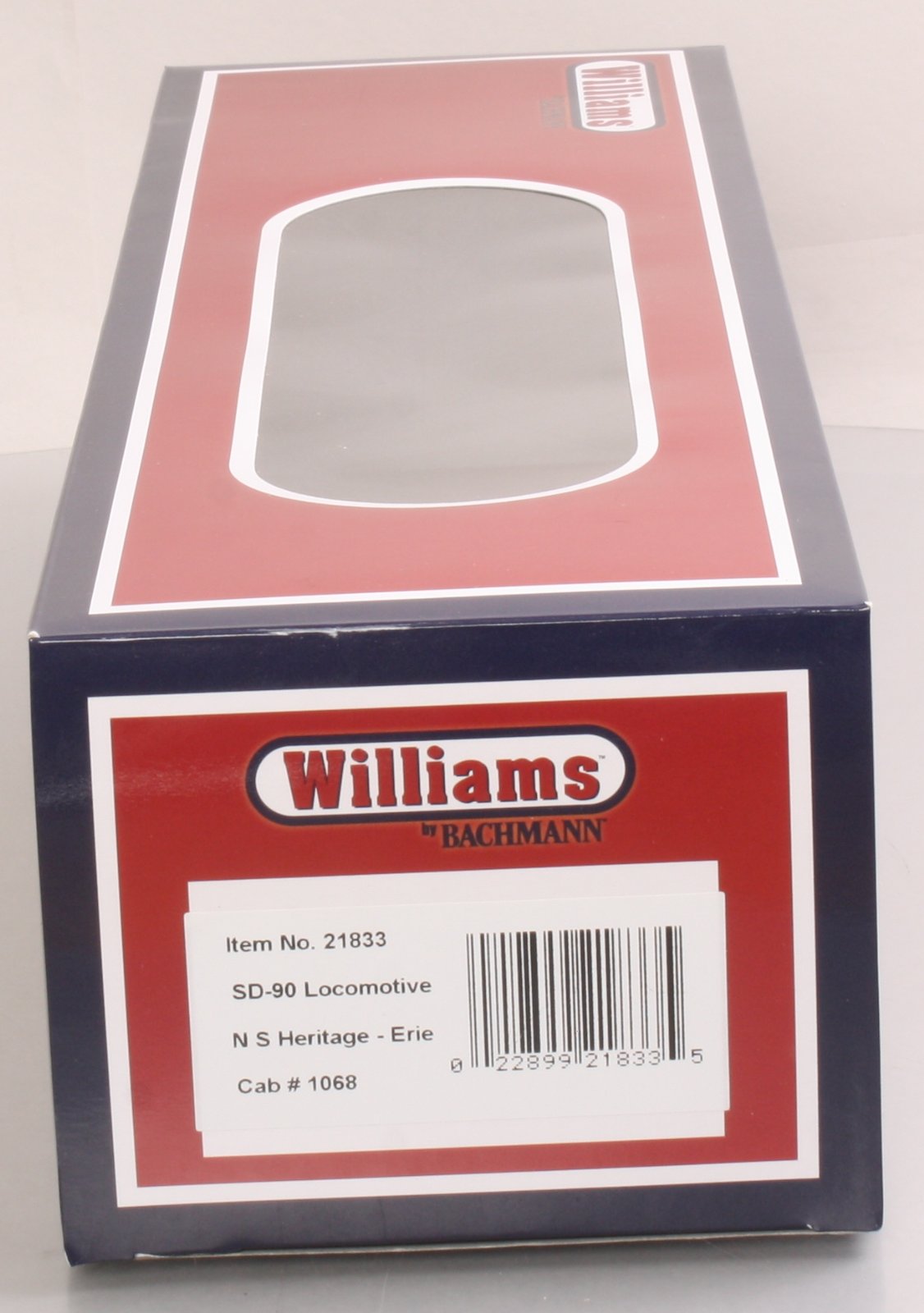 Williams 21833 O Erie NS Heritage EMD SD90 3-Rail Diesel Locomotive Sound #1068