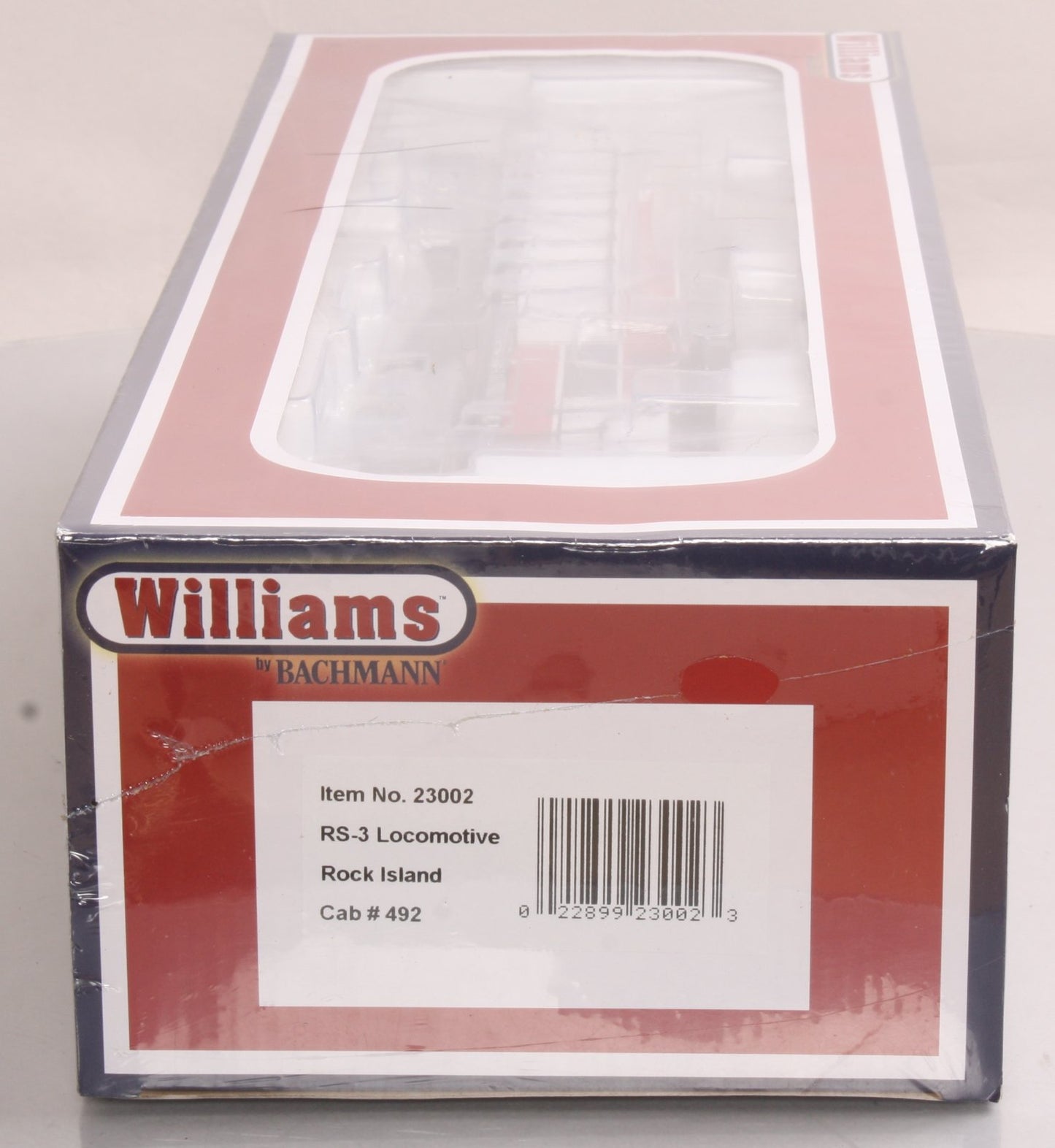 Williams 23002 O Rock Island ALCO RS3 Conventional 3-Rail Diesel Loco #492