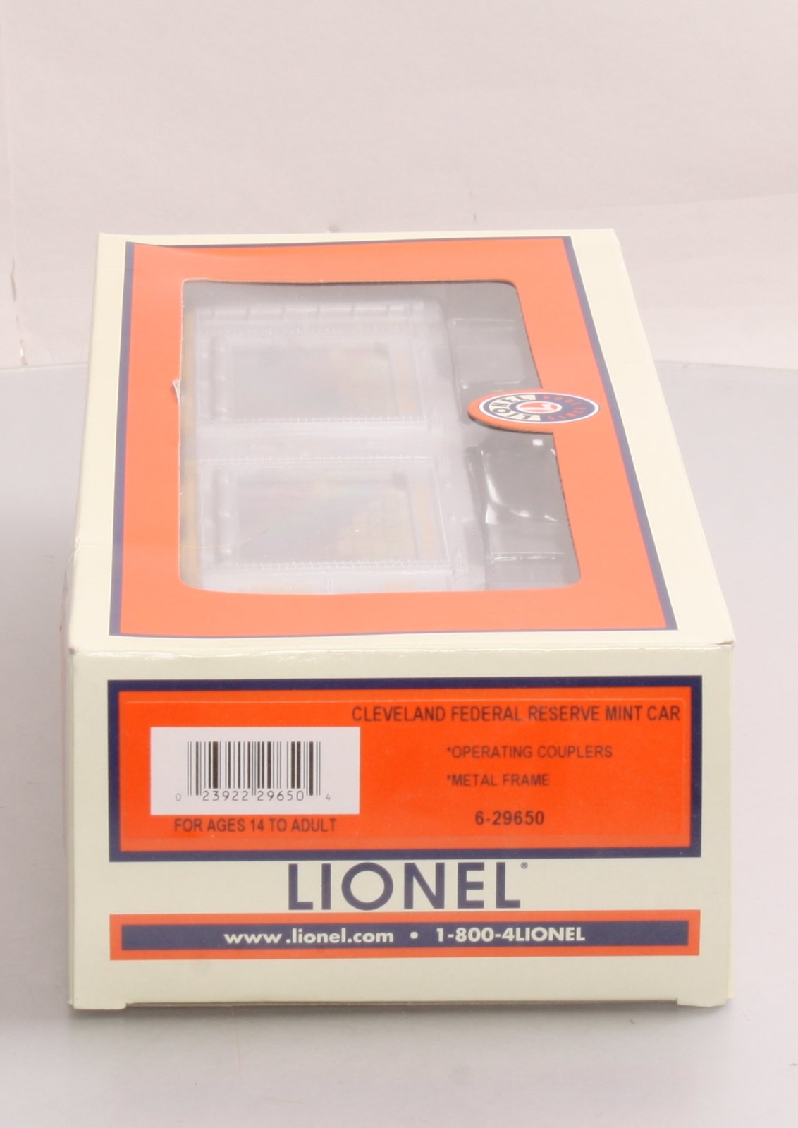 Lionel 6-29650 O Gauge Cleveland Federal Reserve Mint Car #6445