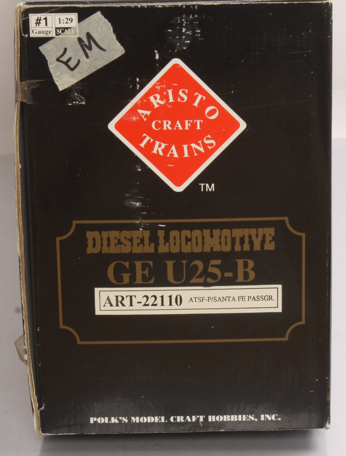 Aristo-Craft ART-22110 G ATSF GE U-25B Diesel Locomotive #250
