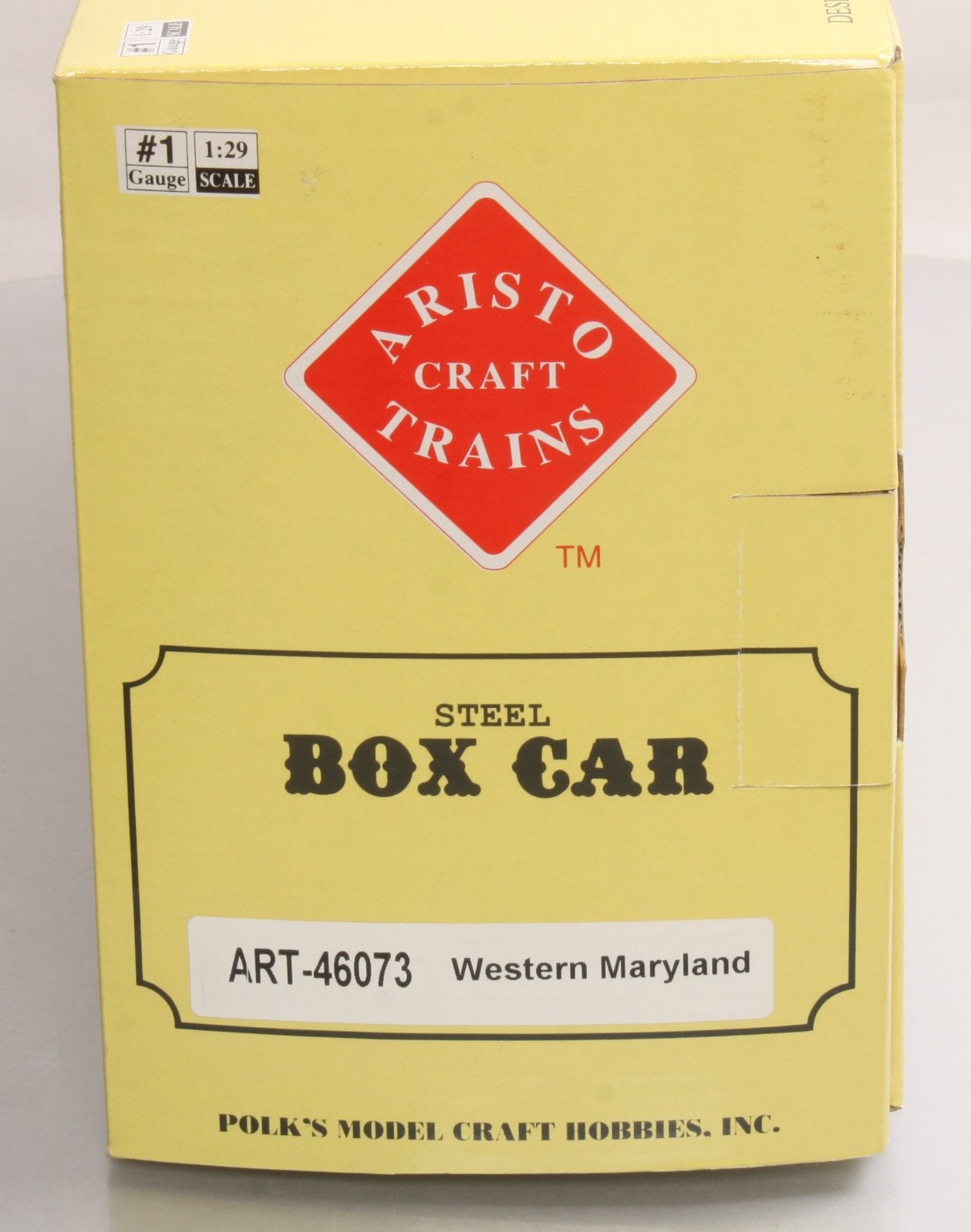 Aristo-Craft 46073 Western Maryland Steel Boxcar