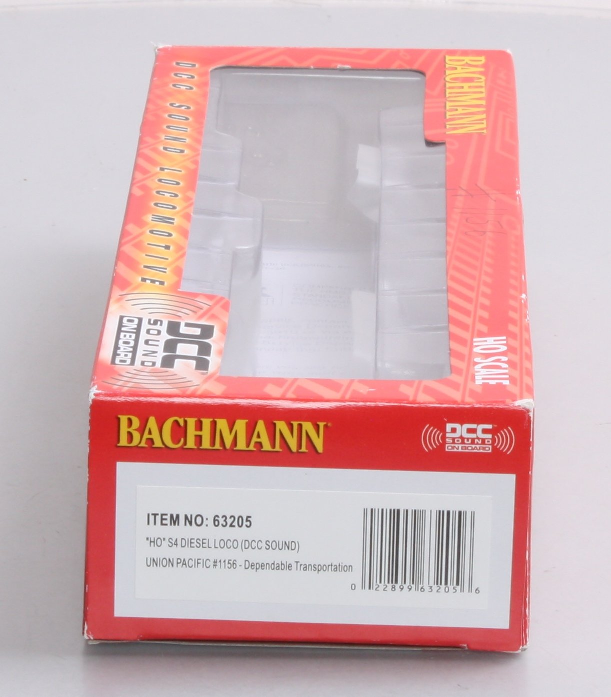 Bachmann 63205 HO Union Pacific Alco S4 Diesel Locomotive #1156 w/DCC & Sound