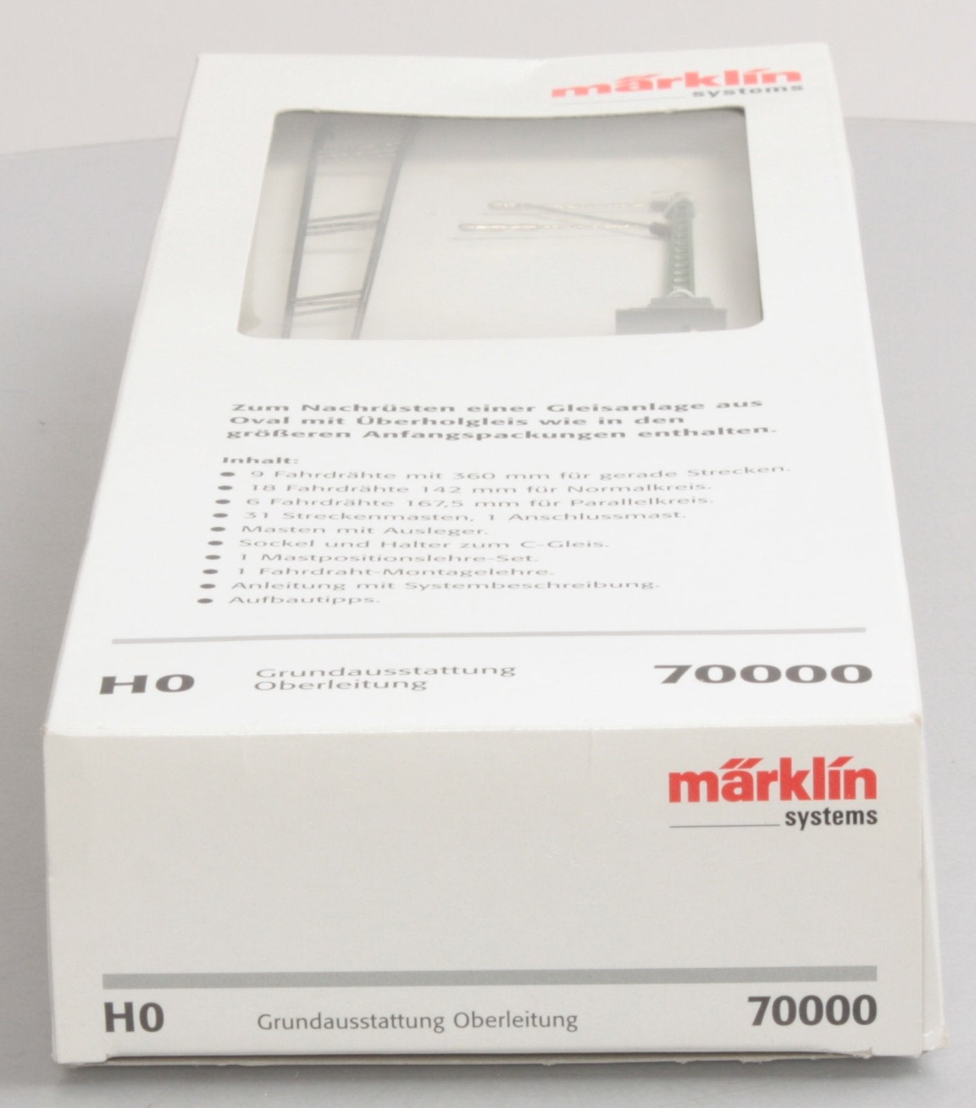 Marklin 70000 HO Scale Basic Catenary Assortment