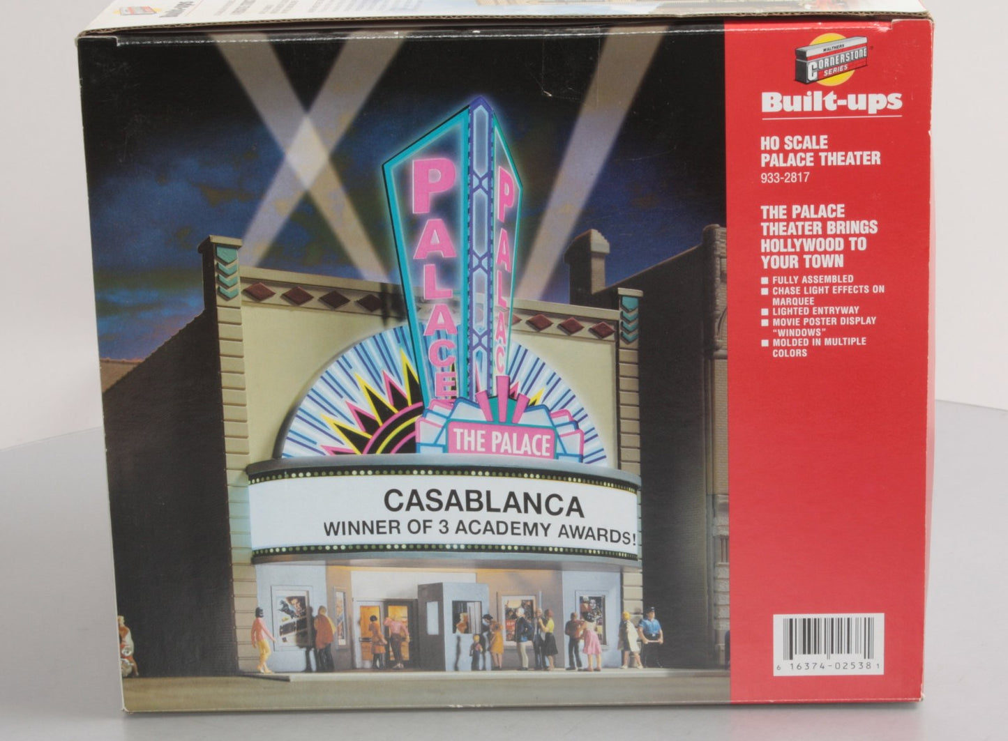 Walthers 933-2817 HO Scale Palace Theater Built-Ups Cornerstone Series