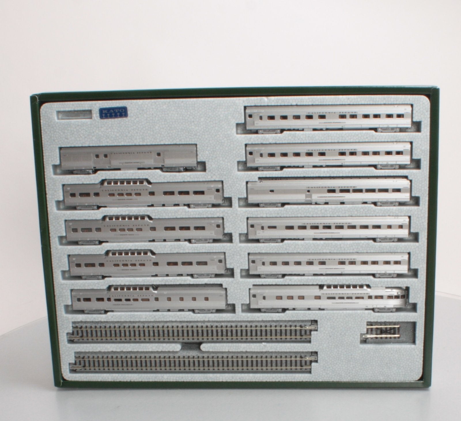 Kato 106-055B California Zephyr N Gauge Diesel Passenger Train Set