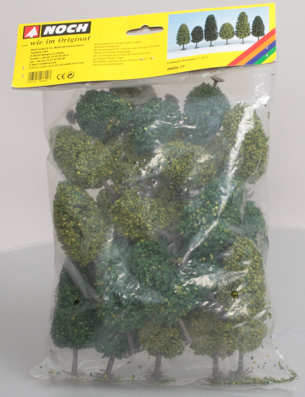 Noch 48600 TT Two Tone Deciduous Trees 2.5"-4.3