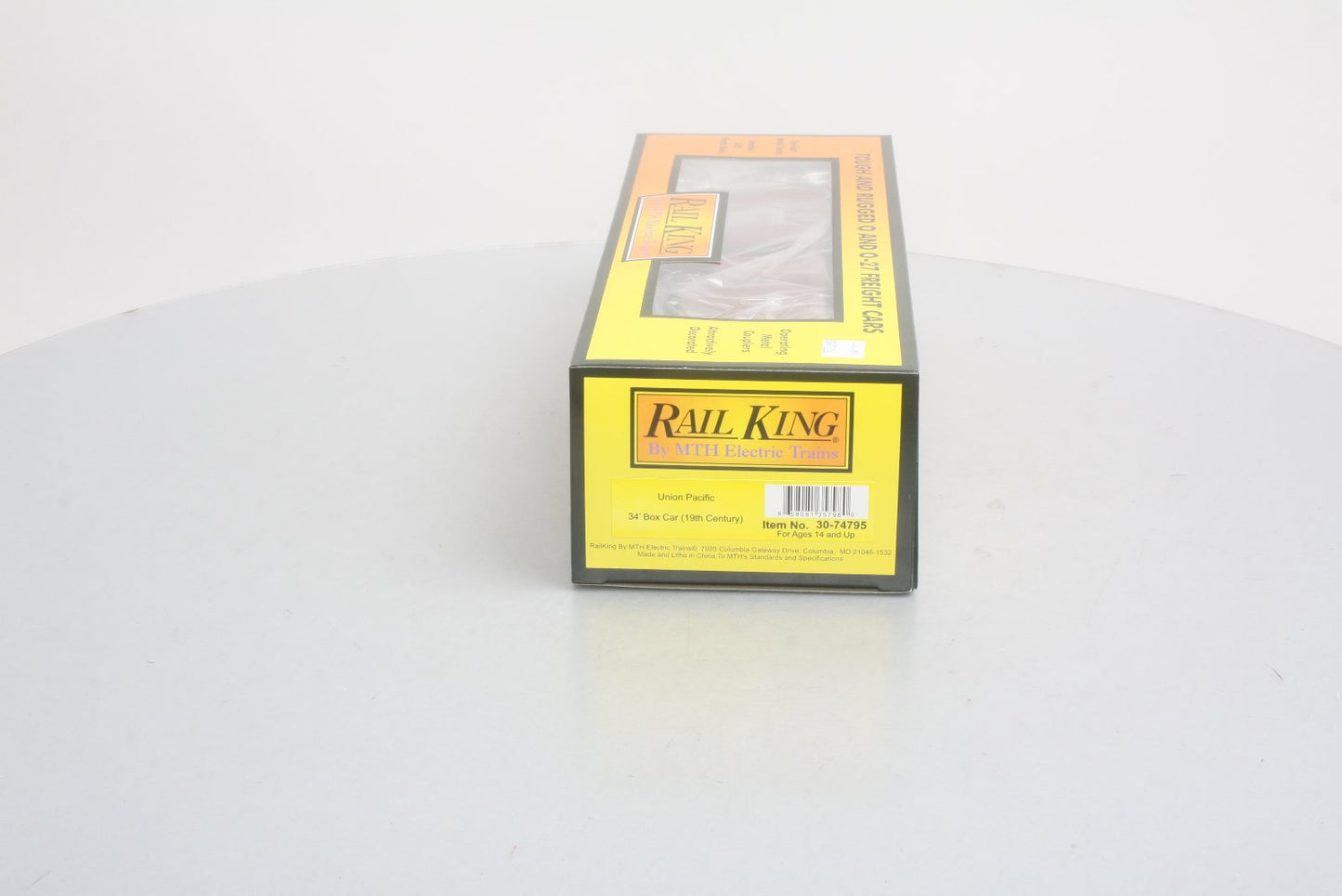 MTH 30-74795 O Union Pacific 34' Box Car (19th Century) Car No. 1245