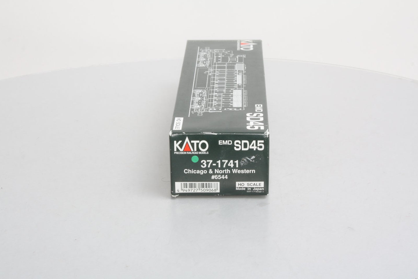 Kato 37-1741 HO Chicago & North Western SD45 Diesel Locomotive #6544