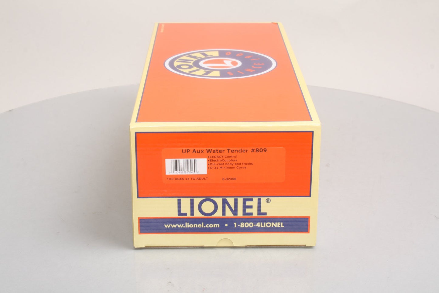 Lionel 6-82396 O BTO UP Commemorative Edition Auxiliary Water Tender #809