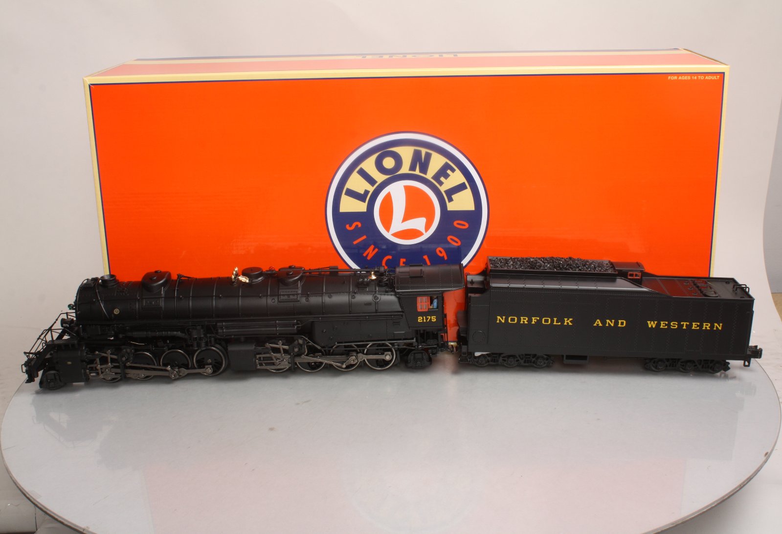 Lionel 682341O Norfolk & Western Y6B Steam Locomotive #2175 – Trainz