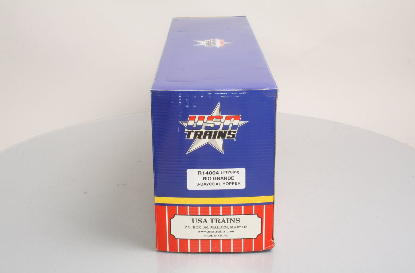 USA Trains R14004 G Denver & Rio Grande Western 70-Ton 3-Bay Coal Hopper #17996