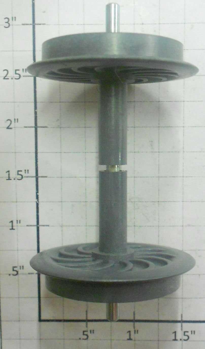 Aristo-Craft AAR1938-LG Light Gray Plastic Wheel Set with "Chilled Wheels