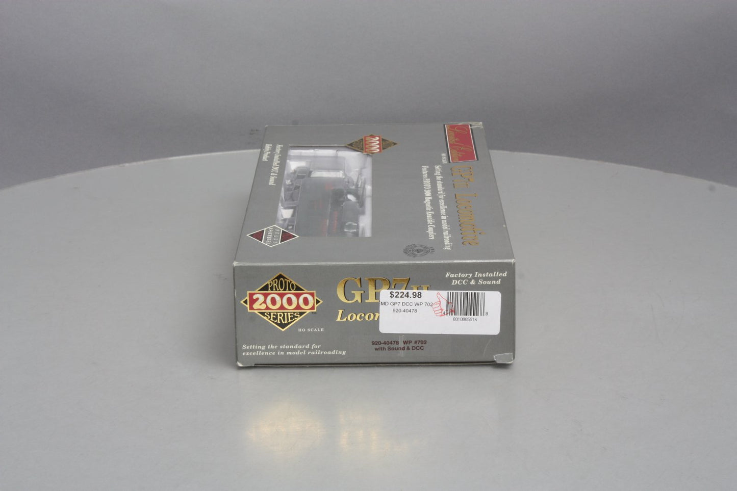 Proto 2000 920-40478 HO Scale Western Pacific EMD GP-7 Diesel w/DCC & Sound