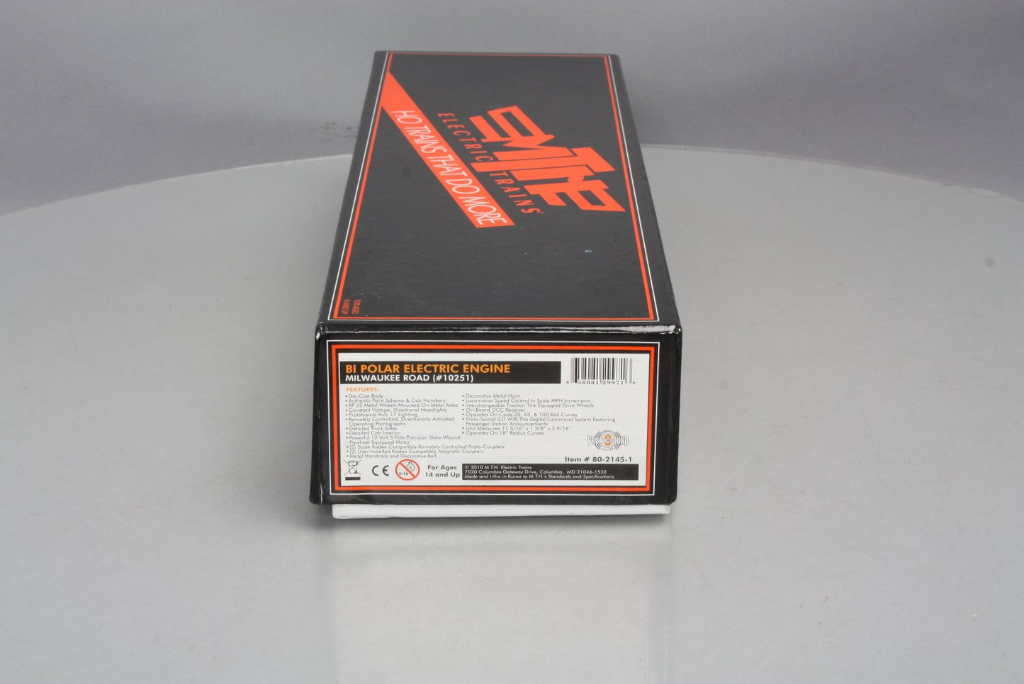 MTH 80-2145-1 Milwaukee Road HO Scale Bi-Polar Electric with Proto-Sound 3.0