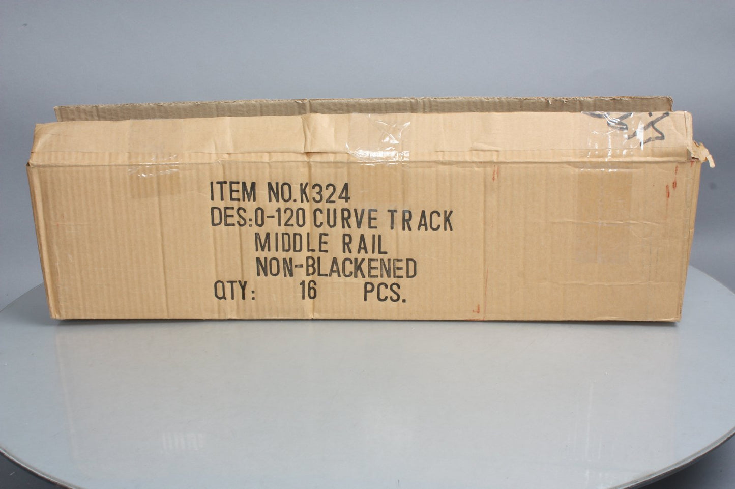 K-Line K-0324 O 120" Tubular Curved Track Section