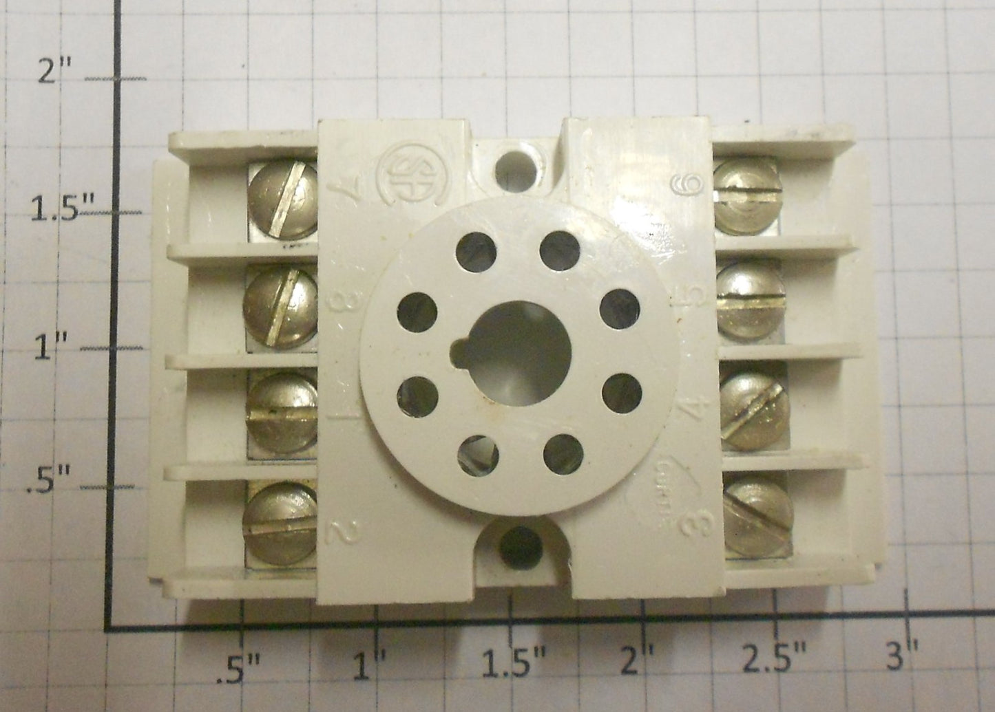 Curtis RS-8 8 Pin Relay Socket