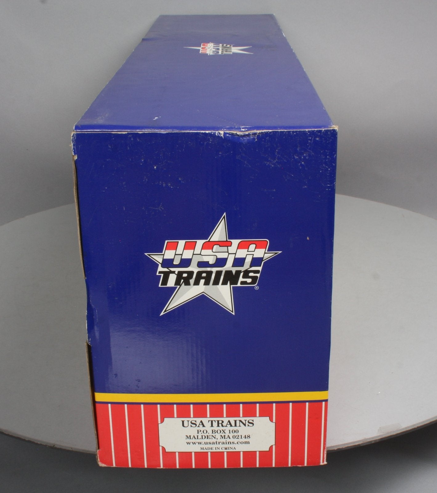 USA Trains R14121 G Enjay 4 Bay Center Flow Hopper with Metal Wheels