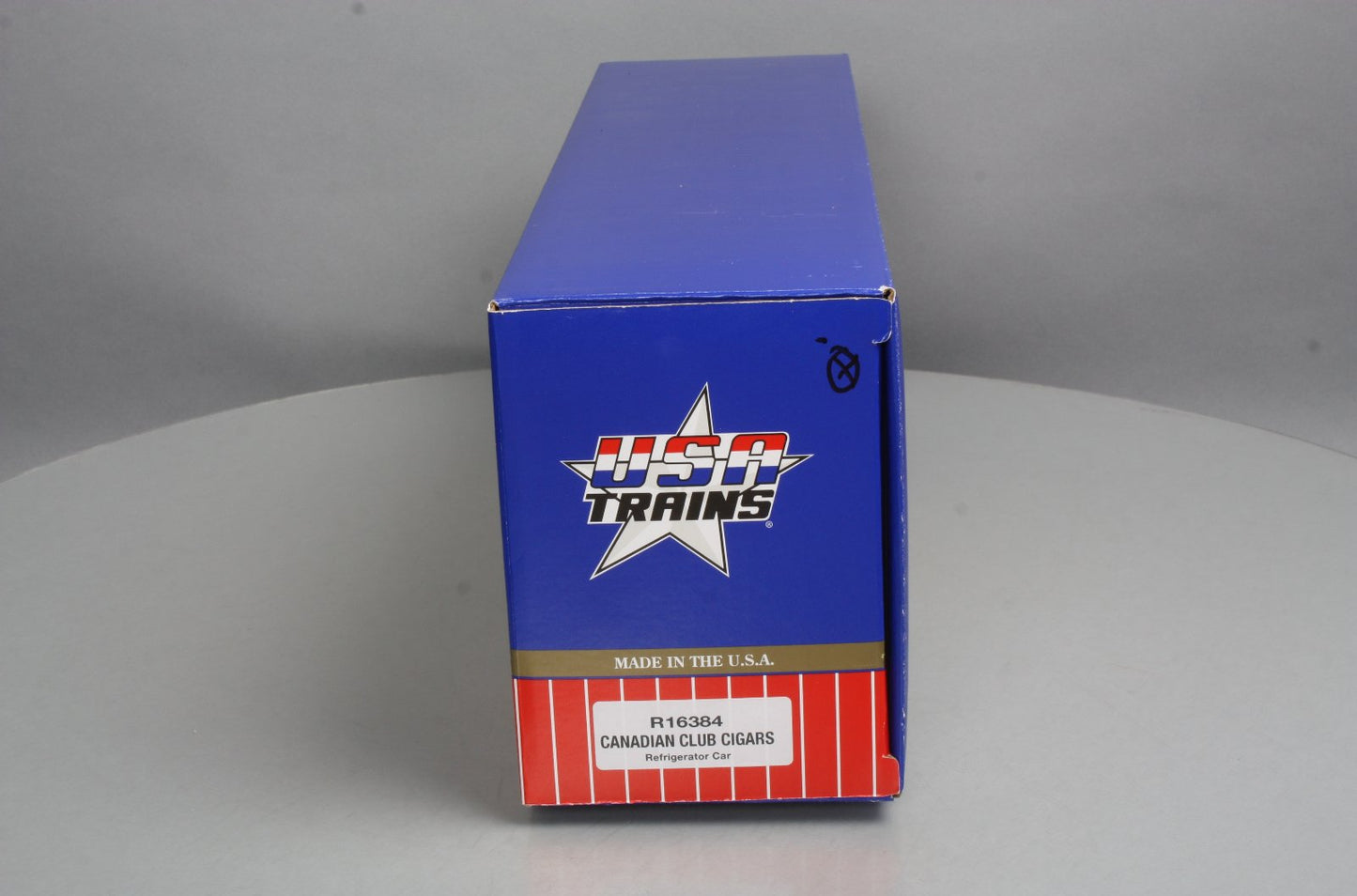 USA Trains R16384 G Canadian Club Cigars Wood Ice Reefer Car