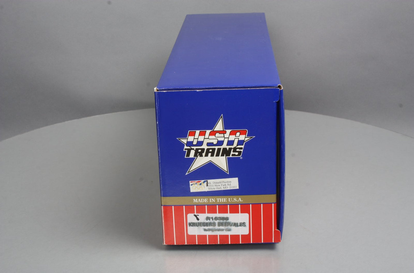 USA Trains R16368 G Krueger Brewing Co. Wood Ice Reefer