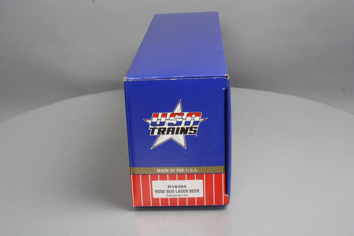 USA Trains 16394 G Scale Rose Bud Lager Beer Refrigerator Car