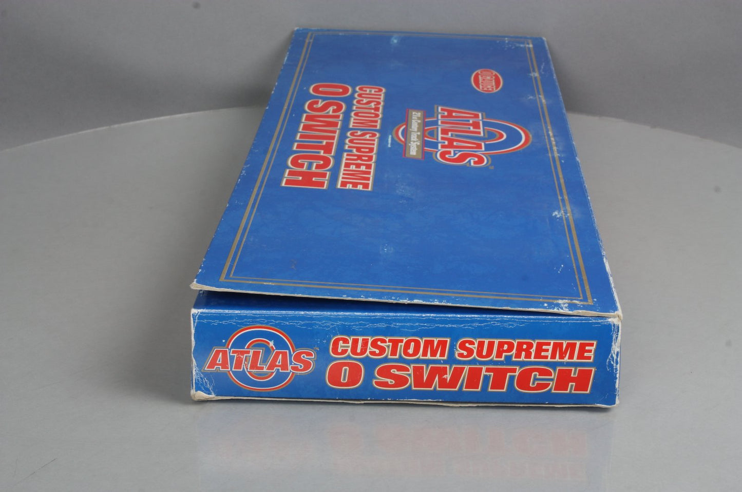 Atlas 6077 O72/O54 Nickel Silver Left Hand Remote Switch Turnout - 3-Rail