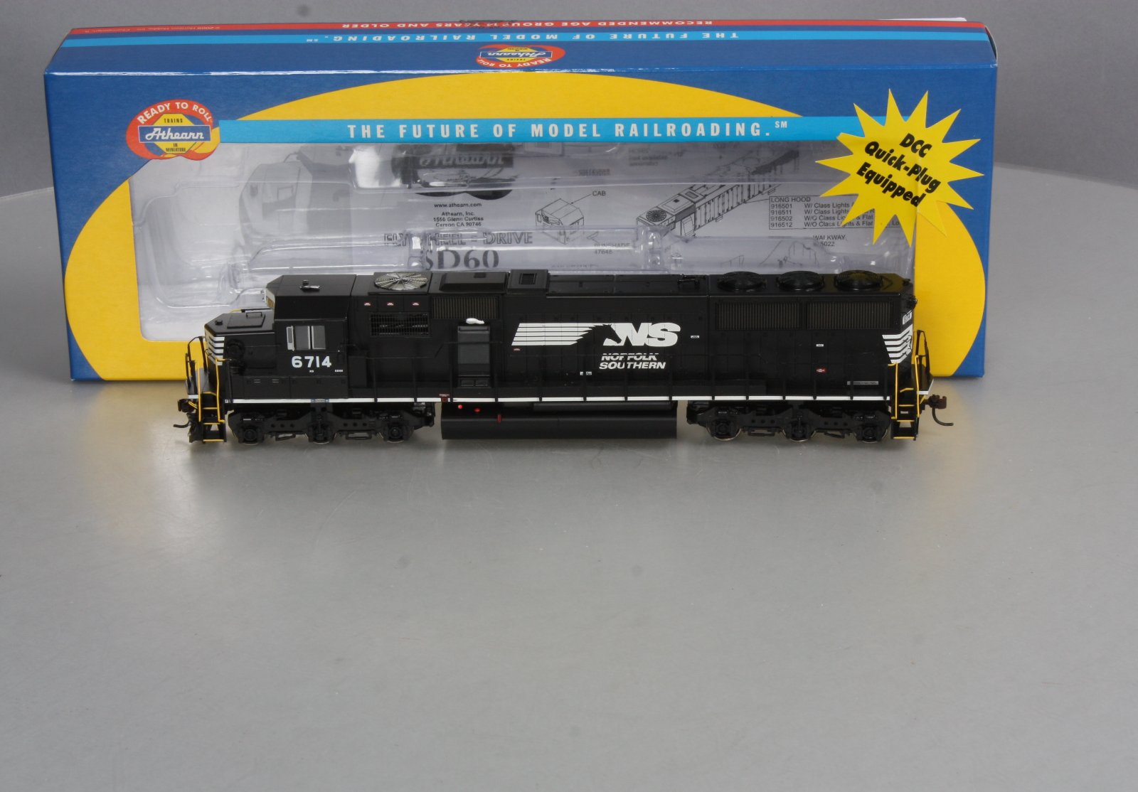 Athearn 78806 HO Scale Norfolk Southern SD-60 Diesel Locomotive