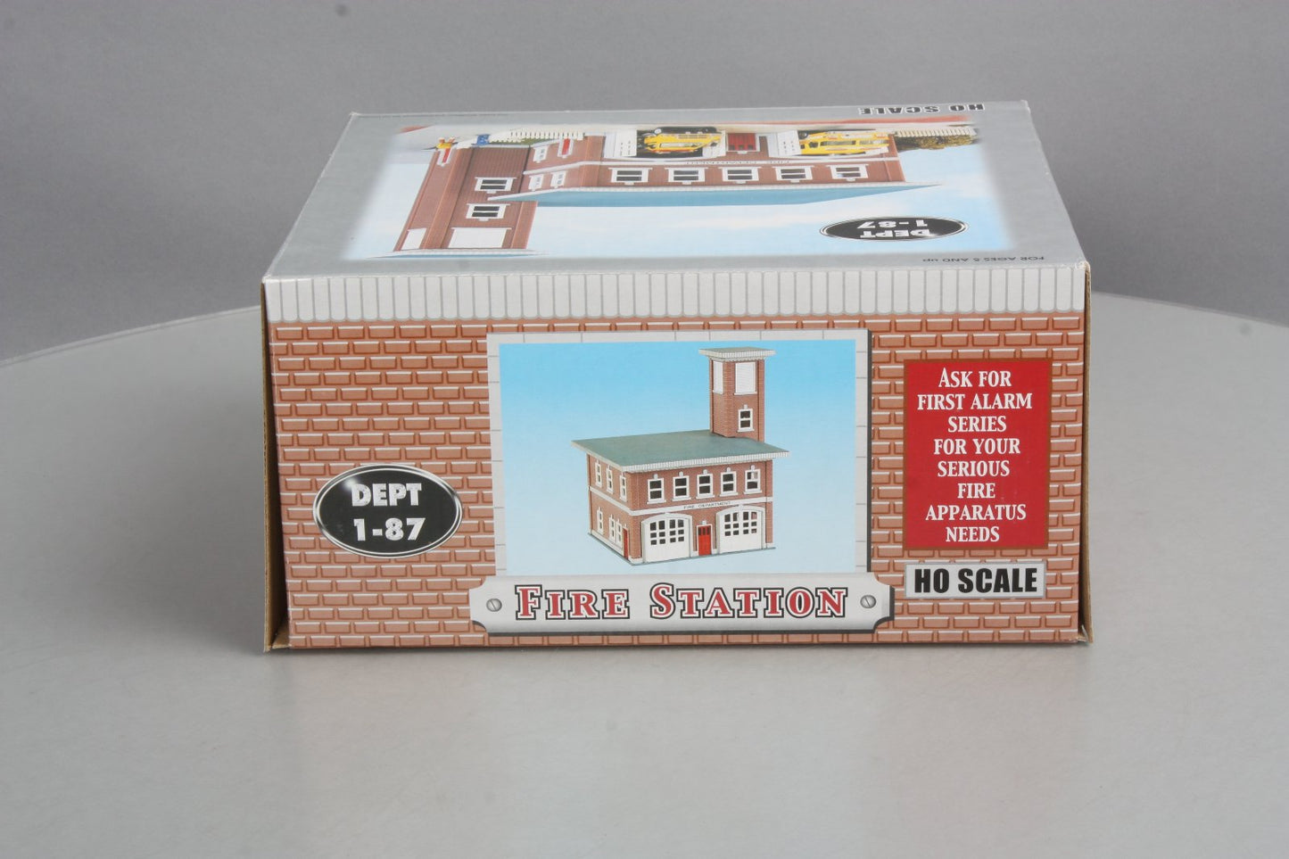 Boley 2601 HO Scale Fire Station Assembled Building