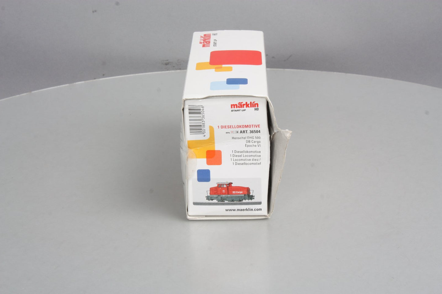 Marklin 36504 HO DB AG DHG Henschel 3-Rail w/Sound & Digital Freight Car #500