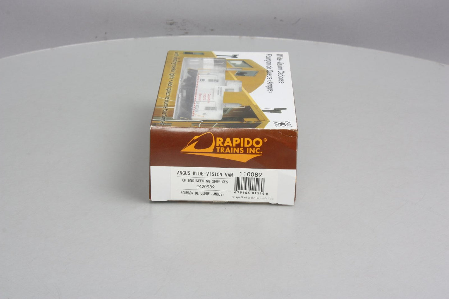 Rapido Trains 110089 HO Canadian Pacific Railway Wide Vision Caboose #420989