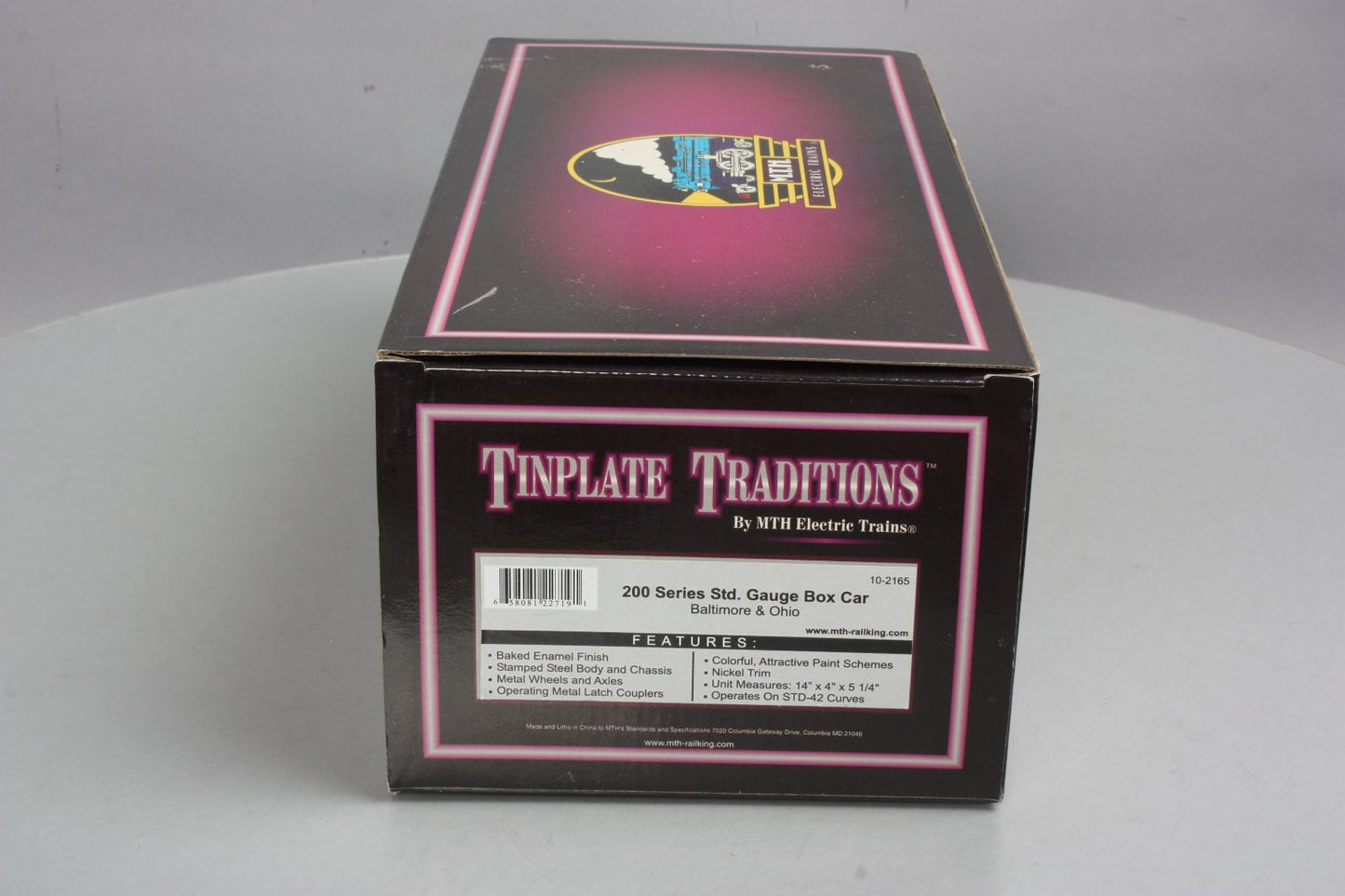 MTH 10-2165 B&O 200 Series Std. Gauge Box Car