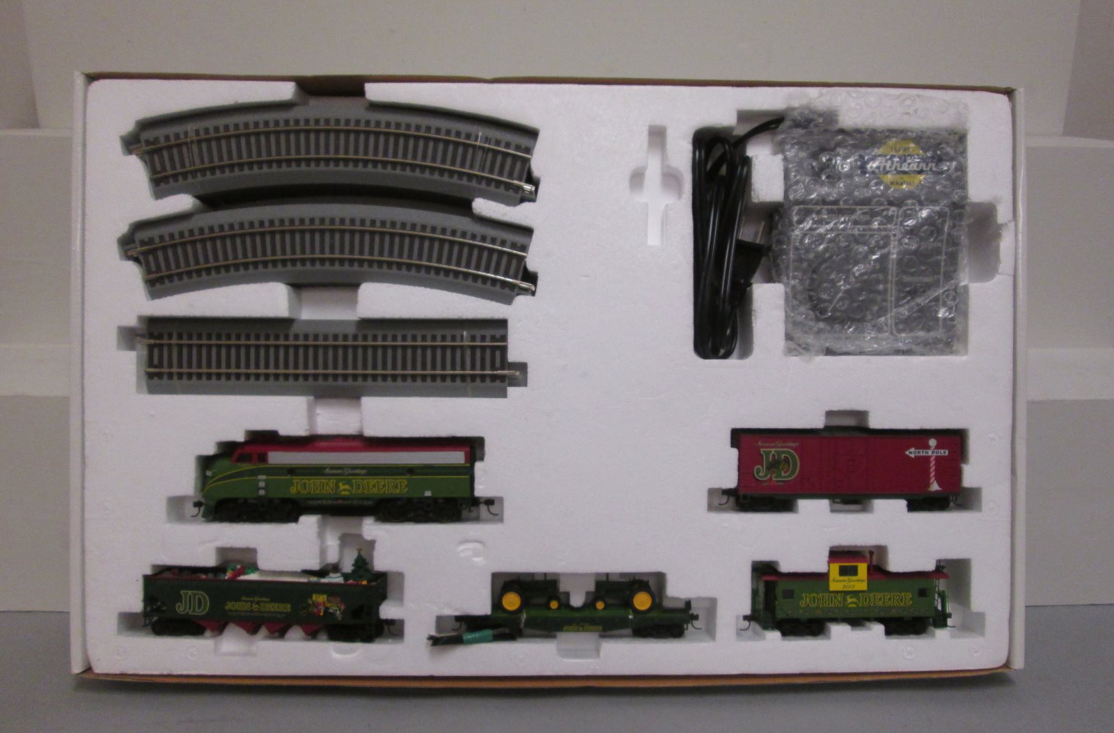 John deere best sale ho train set