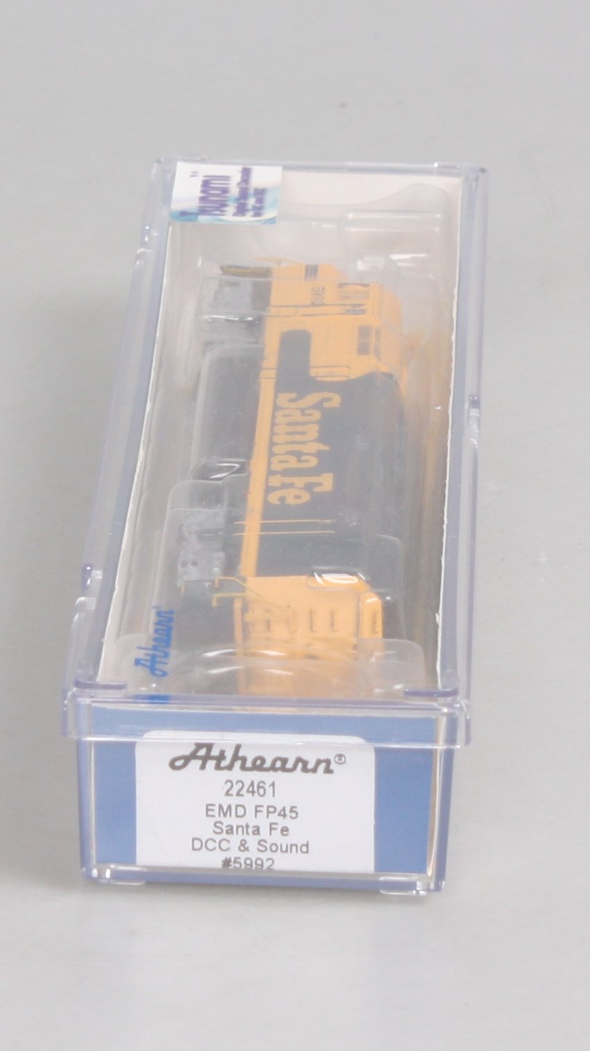 Athearn 22461 N Santa Fe FP45 with DCC & Sound Freight/Late #5992