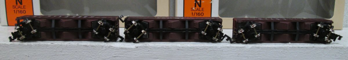 Con-Cor 0007-008834 N Scale 45' Hopper Car 3-Pack