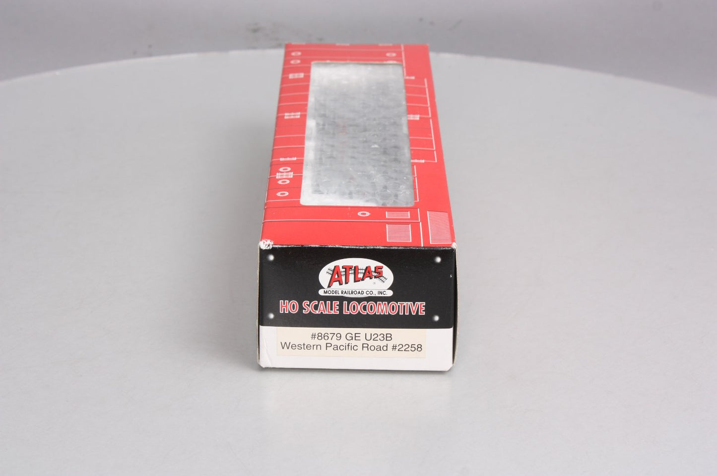 Atlas 8679 Western Pacific Road GE U23B Diesel Locomotive #2258