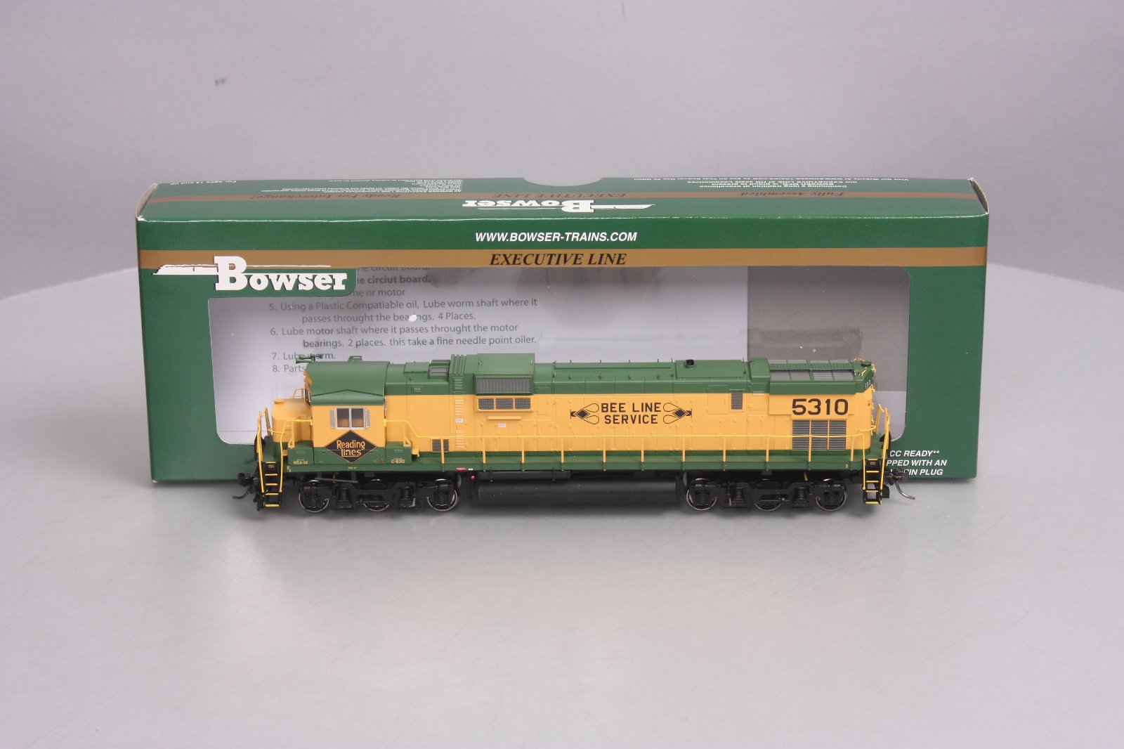 Bowser 23392 HO Scale Reading Alco C-630 Diesel Locomotive #5310