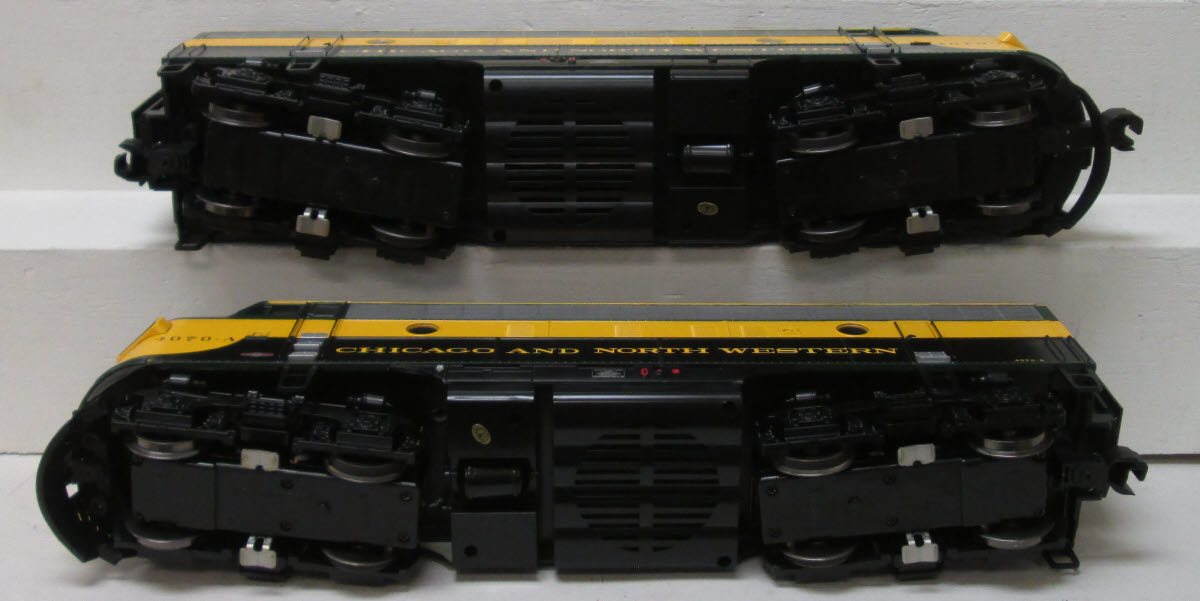 MTH 70-2041-1 G C&NW F-7 AA Diesel Locomotive Set w/Proto-Sound 2.0 (Set of 3)
