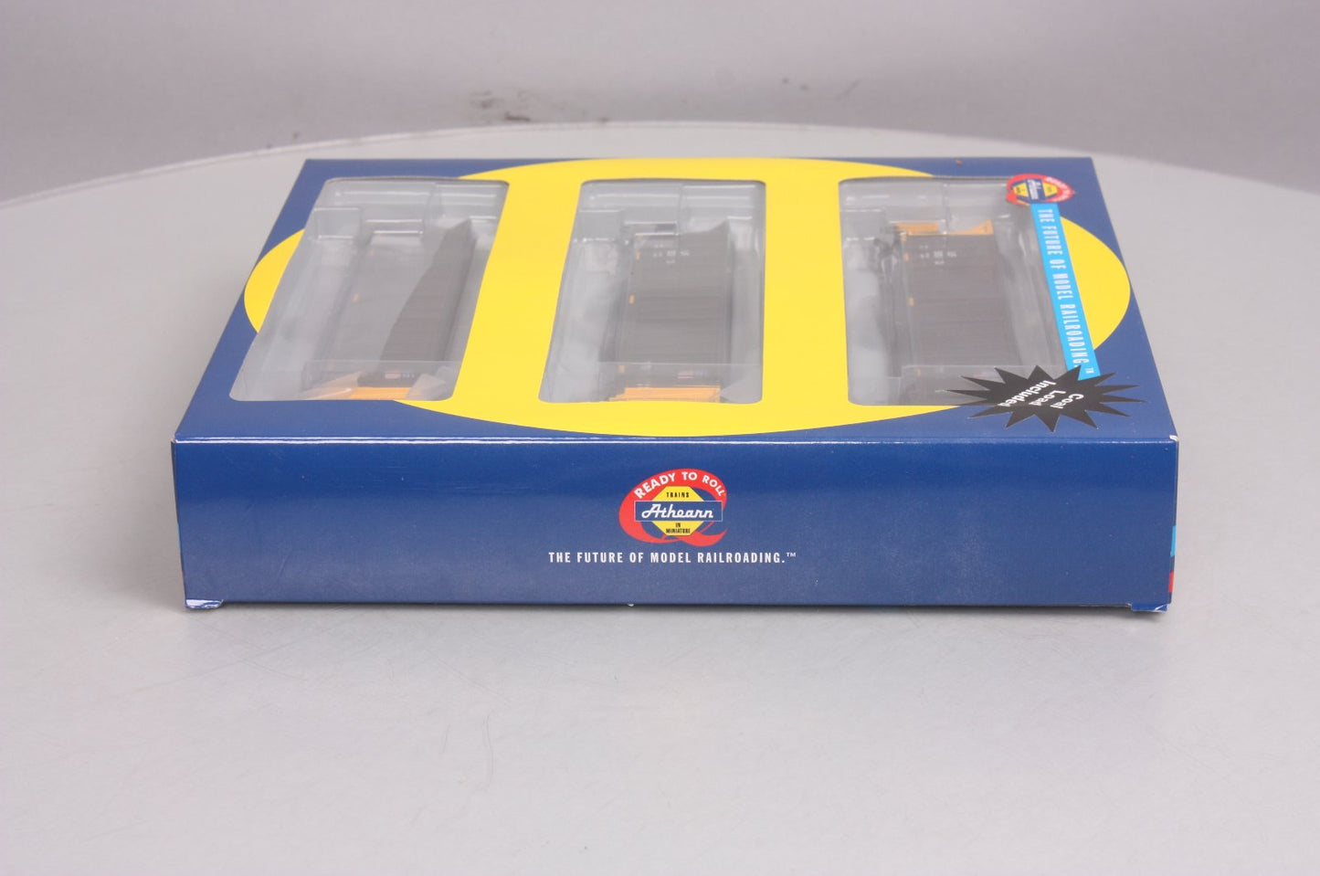 Athearn 97545 HO Union Pacific Bathtub Gondola w/Coal Load RTR #2 (3)