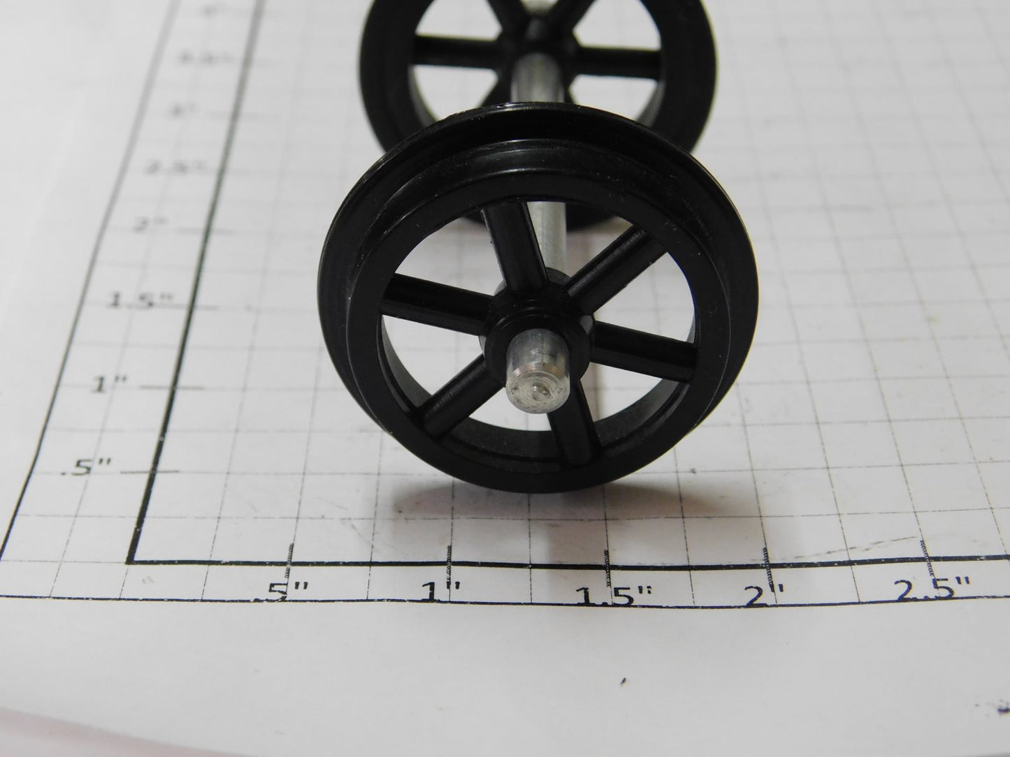 Acme 67400-1 Spoked Plastic Wheel Set