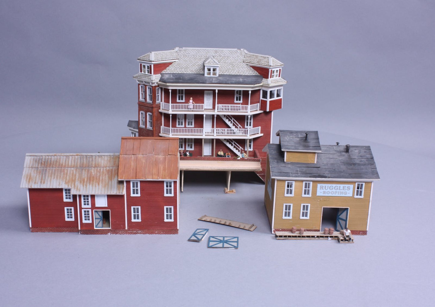 South River Modelworks 350 HO Assembled O.V.Hooker & Son Buildings