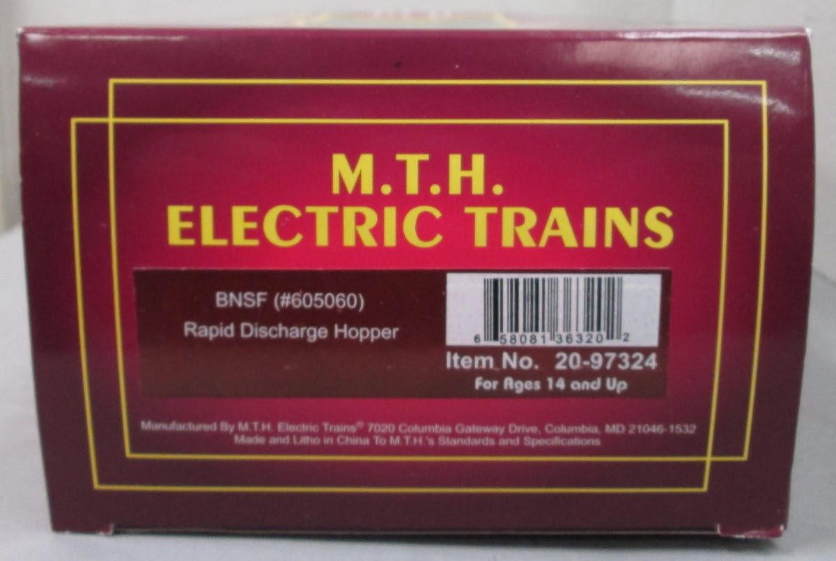 MTH 20-97324 O BNSF Rapid Discharge Car #605060