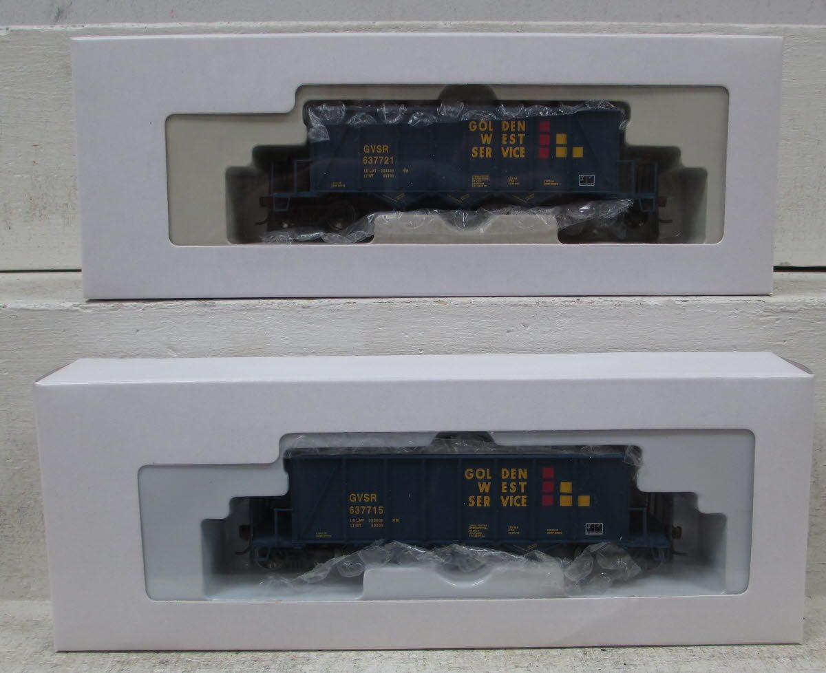 Walthers 932-37060 HO Scale Golden West 40' Ortner Aggregate Cars (Set of 3)