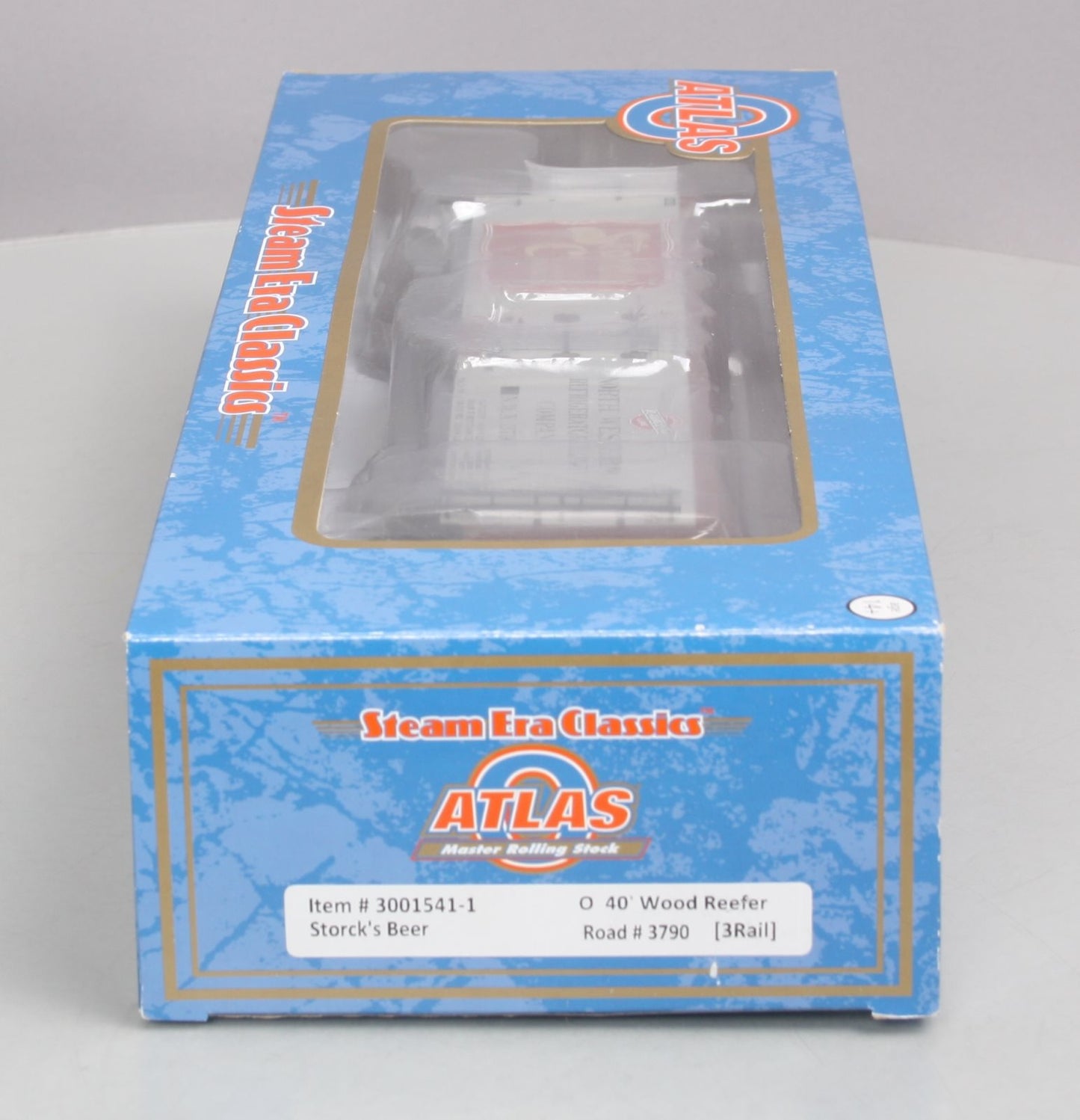 Atlas 3001541-1 40' Wood Reefer Storcks Beer (3Rail)