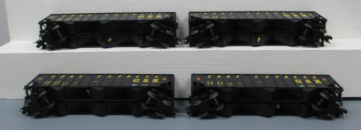 MTH 20-90518 O CSX Coke Hopper Car Set (Set of 4)