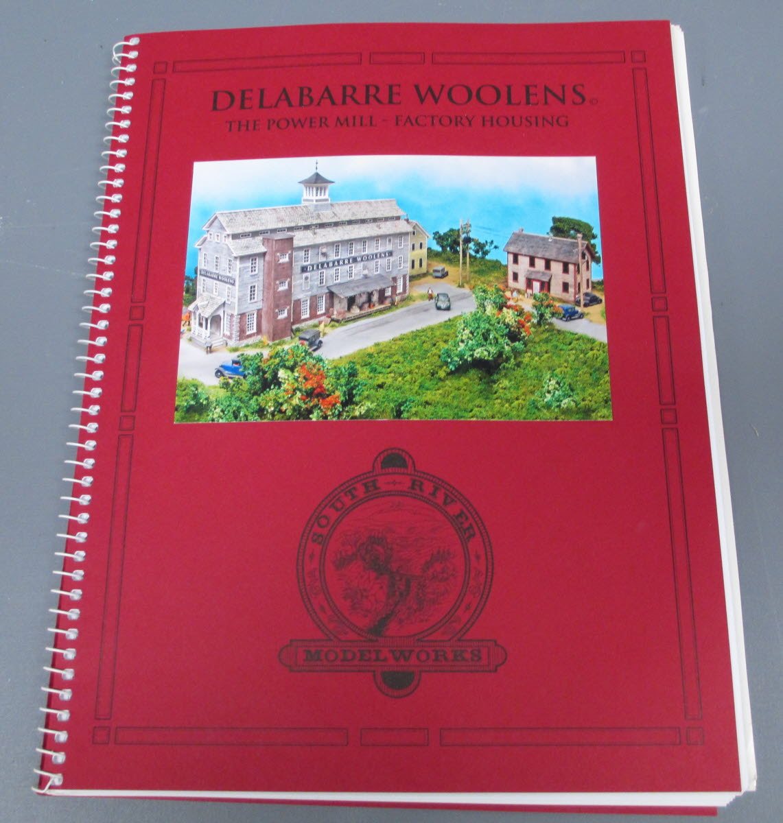 South River Model Works 340 HO Scale Dellabarre Woolens Power Mill Craftsman Kit