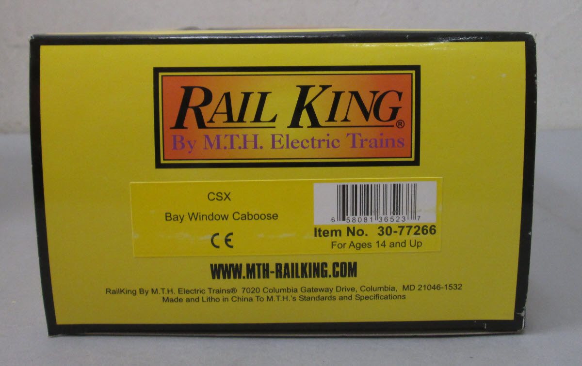 MTH 30-77266 O CSX Transportation Bay-Window Caboose #903869