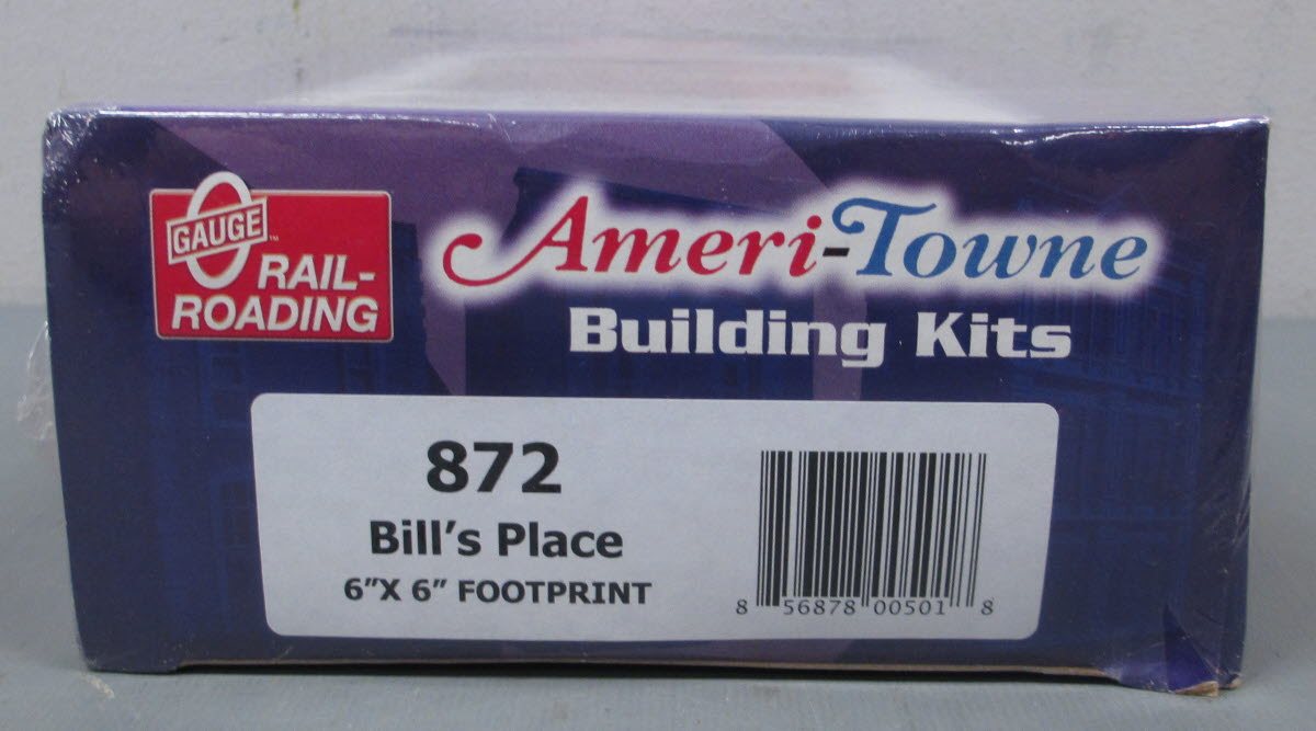 Ameri-Town 872 O Gauge Buildings Unlimited Bill's Place Building Kit